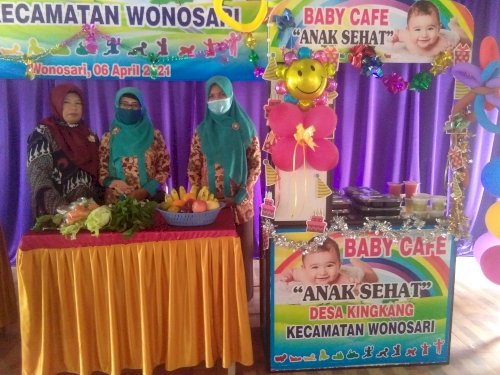 PKK Peresmian Baby Cafe di Kec. Wonosari, 6 April 2021