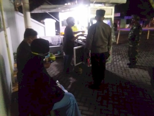 Setiap Malam Patroli PPKM Darurat di Wilayah Kec. Wonosari tanpa lelah demi pencegahan Virus Corona-19, 8 Jul 2021