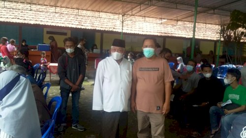 Serbuan Vaksin TNI - POLRI di Kecamatan Wonosari, 13 Nopember 2021