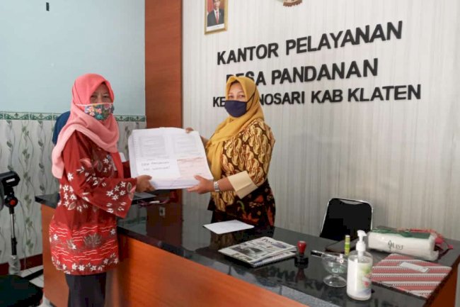 SPPT Tahun 2021 Kecamatan Wonsari Klaten sudah di bagikan ke 18 Desa