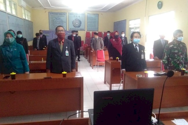 Upacara Pengambilan Sumpah Jabatan dan Pelantikan Bupati dan Wakil Bupati Kab. Klaten, 26 Februari 2021
