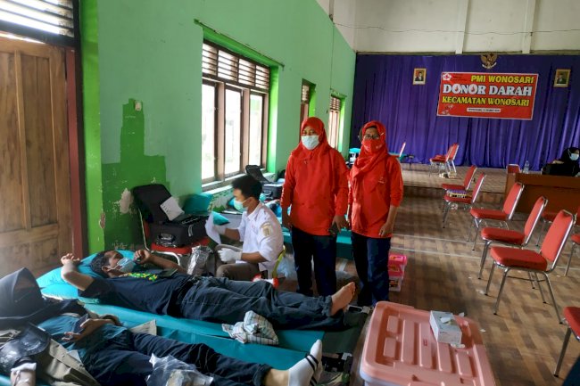 Donor Darah PMI Kec. Wonosari, 31 Maret 2021