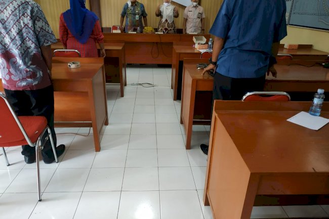 Menyanyikan Lagu Indonesia Raya di Kec. Wonosari, 20 Mei 2021