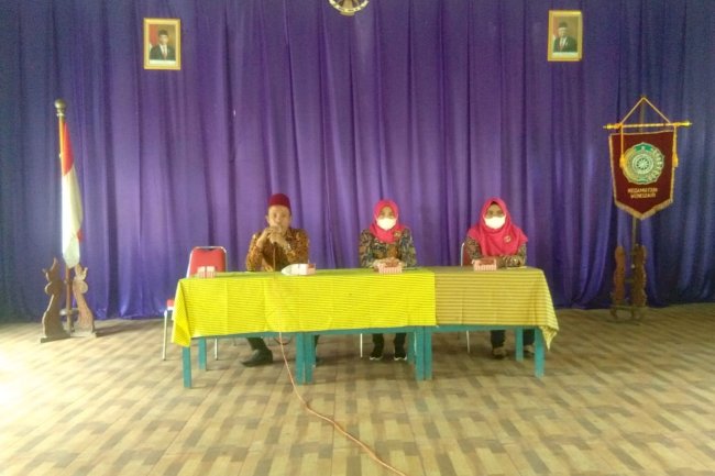 Pertemuan Rutin PKK Kecamatan sekaligus Pengajian, 9 Juni 2021