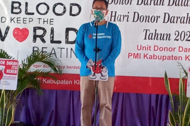 Donor Darah di Kecamatan Wonosari Dalam Rangka Hari Donor Darah, 10 Juni 2021