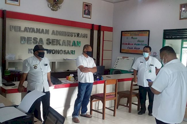 Monitoring Vaksin Lansia di Desa Sekaran, 23 Jun 21