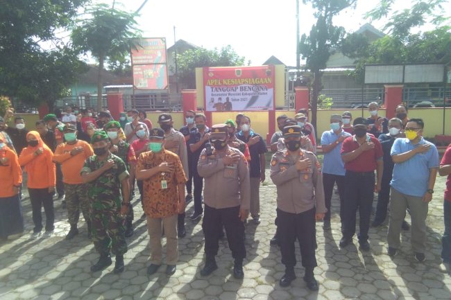 Apel Siaga Tanggap Bencana di Kec. Wonosari, 26 Nop 2021