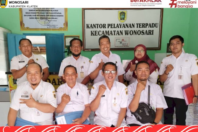 PENILAIAN EVALUASI KINERJA KECAMATAN WONOSARI TAHUN 2023