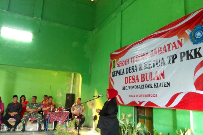 SERAH TERIMA JABATAN KEPALA & TPPKK DESA BULAN TAHUN 2023