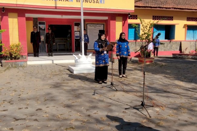 UPACARA HARI KESAKTIAN PANCASILA KECAMATAN WONOSARI TAHUN 2023