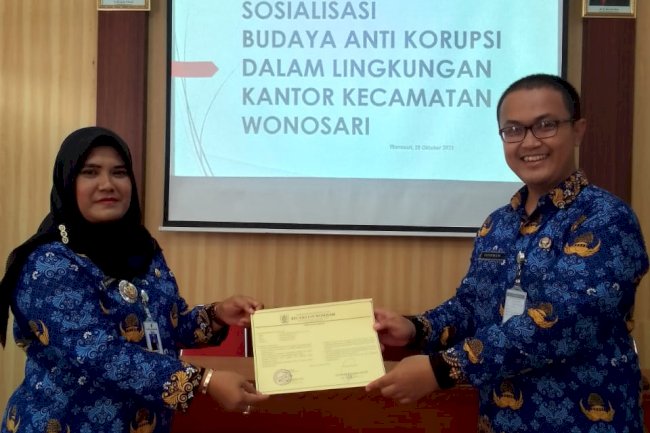 WUJUDKAN BUDAYA ANTIKORUPSI & PENANDATANGANAN PAKTA INTEGRITAS TAHUN 2023
