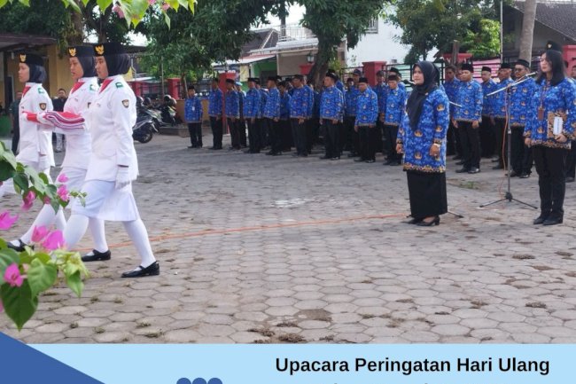 Hari Ulang Tahun (HUT) Ke 52 Korps Pegawai Republik Indonesia (KORPRI) Kec.Wonosari