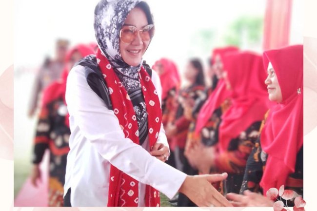 Serunya Sambang Warga Bupati Klaten di Desa Pandanan, Ada Apri dan Mimin