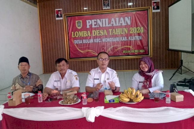 LOMBA DESA TAHUN 2024 DESA BULAN KECAMATAN WONOSARI