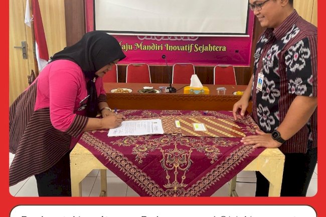 Perkuat Komitemen Semua ASN Kecamatan Wonosari Menandatangani Pakta Integritas