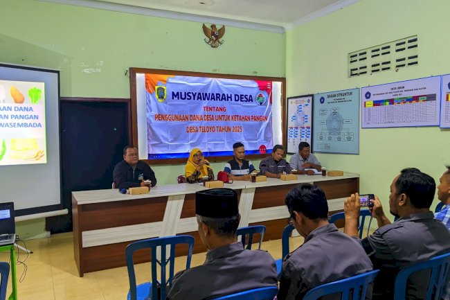 Desa Teloyo Gelar Musdes Dana Desa Untuk Ketapang 2025