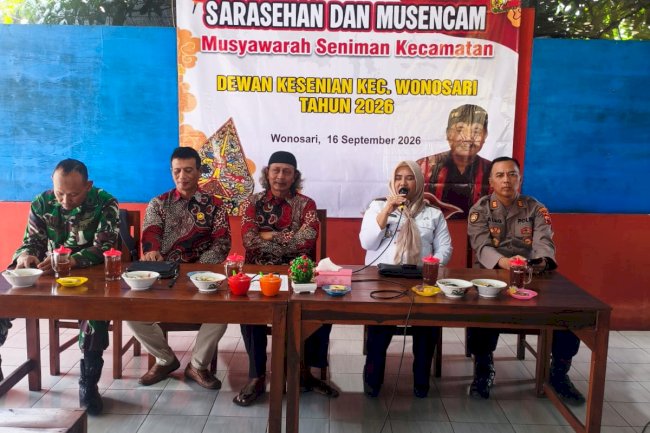 Sarasehan dan Musencam Dewan Kesenian Kecamatan Wonosari Tahun 2026