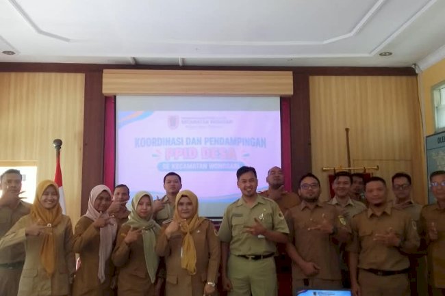 Koordinasi & Pendampingan PPID Desa Se-Kecamatan Wonosari