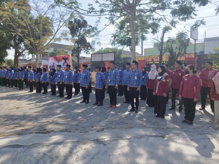 UPACARA HARI KESAKTIAN PANCASILA KECAMATAN WONOSARI TAHUN 2023 