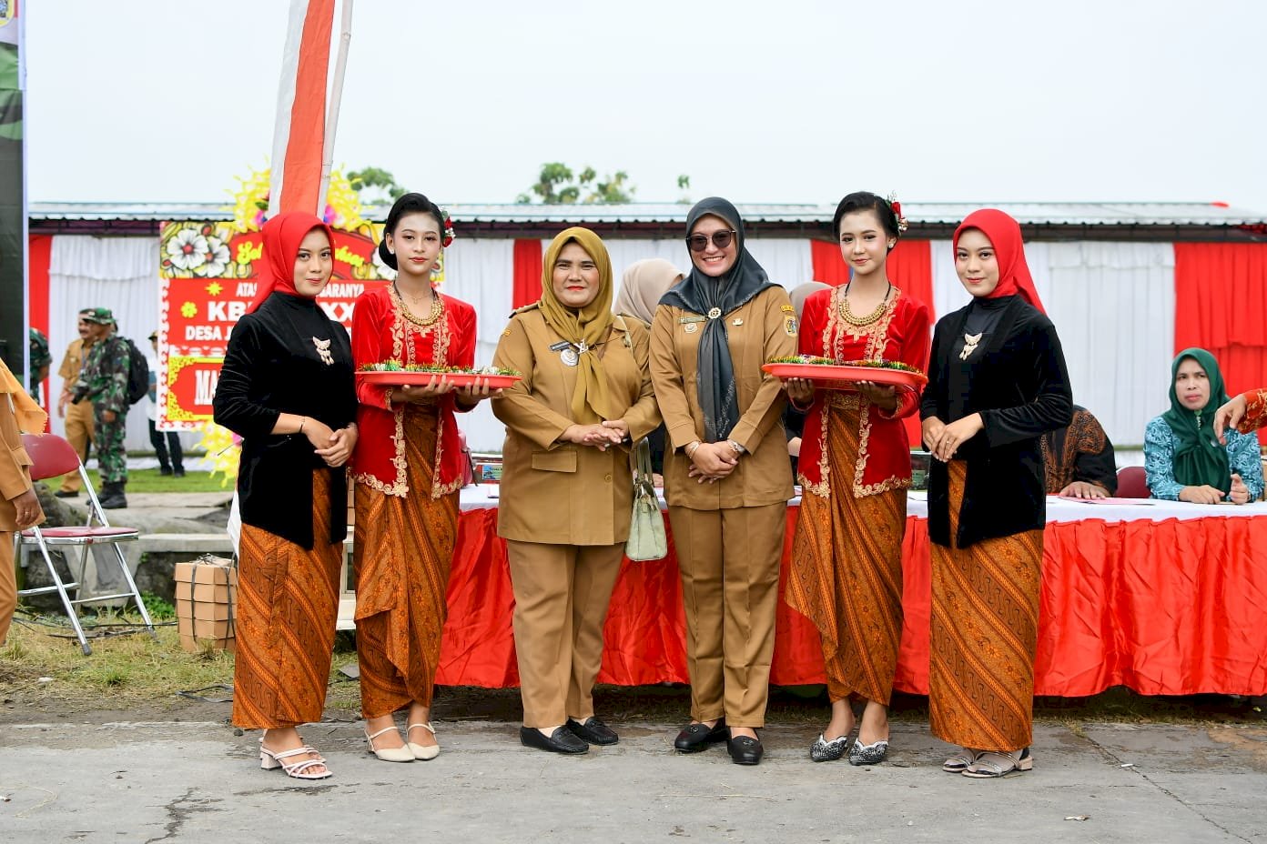 Pembukaan Karya Bakti Mandiri Klaten Bersinar (KBMKB) ke-XXVII  di Desa Jelobo, Wonosari