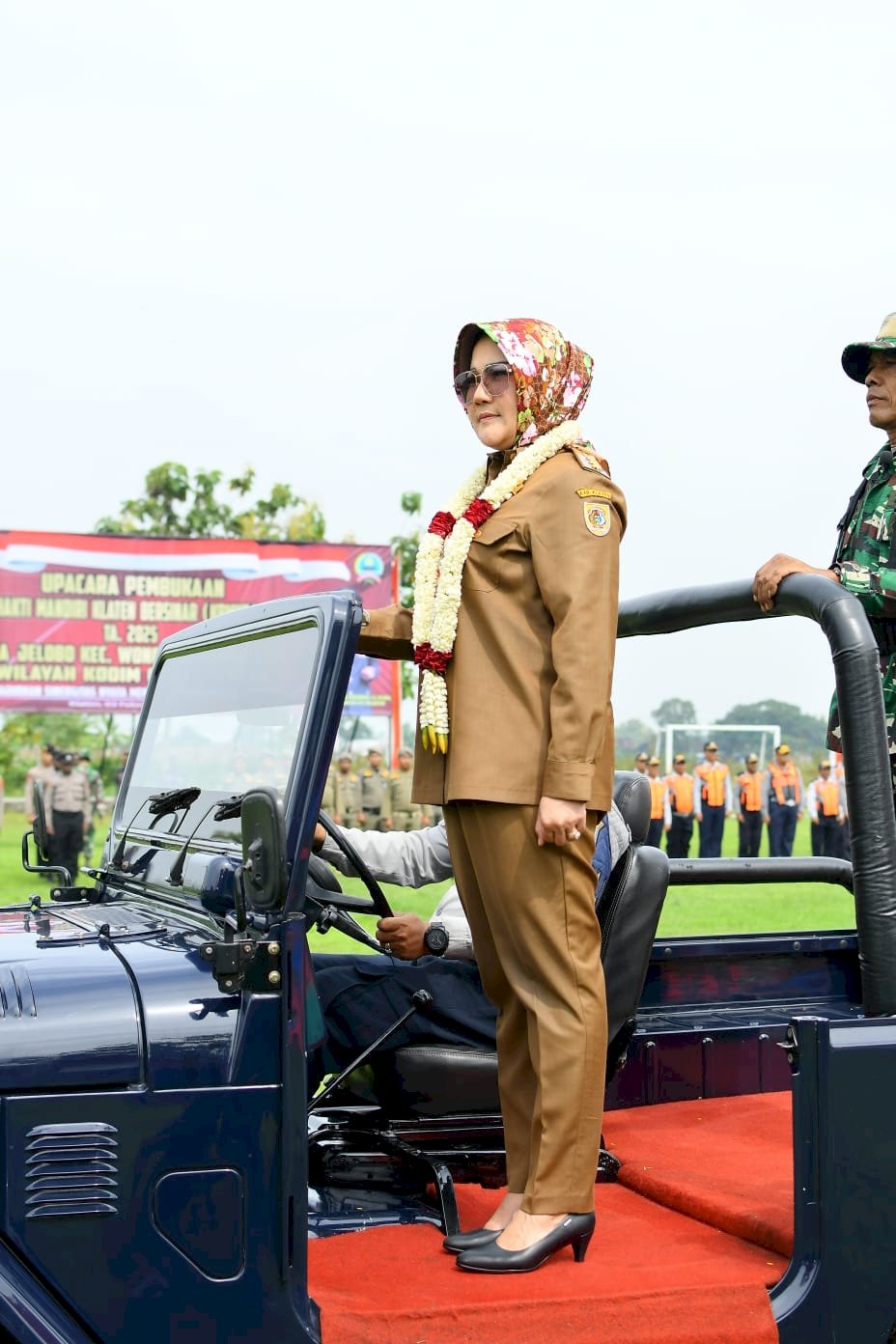 Pembukaan Karya Bakti Mandiri Klaten Bersinar (KBMKB) ke-XXVII  di Desa Jelobo, Wonosari