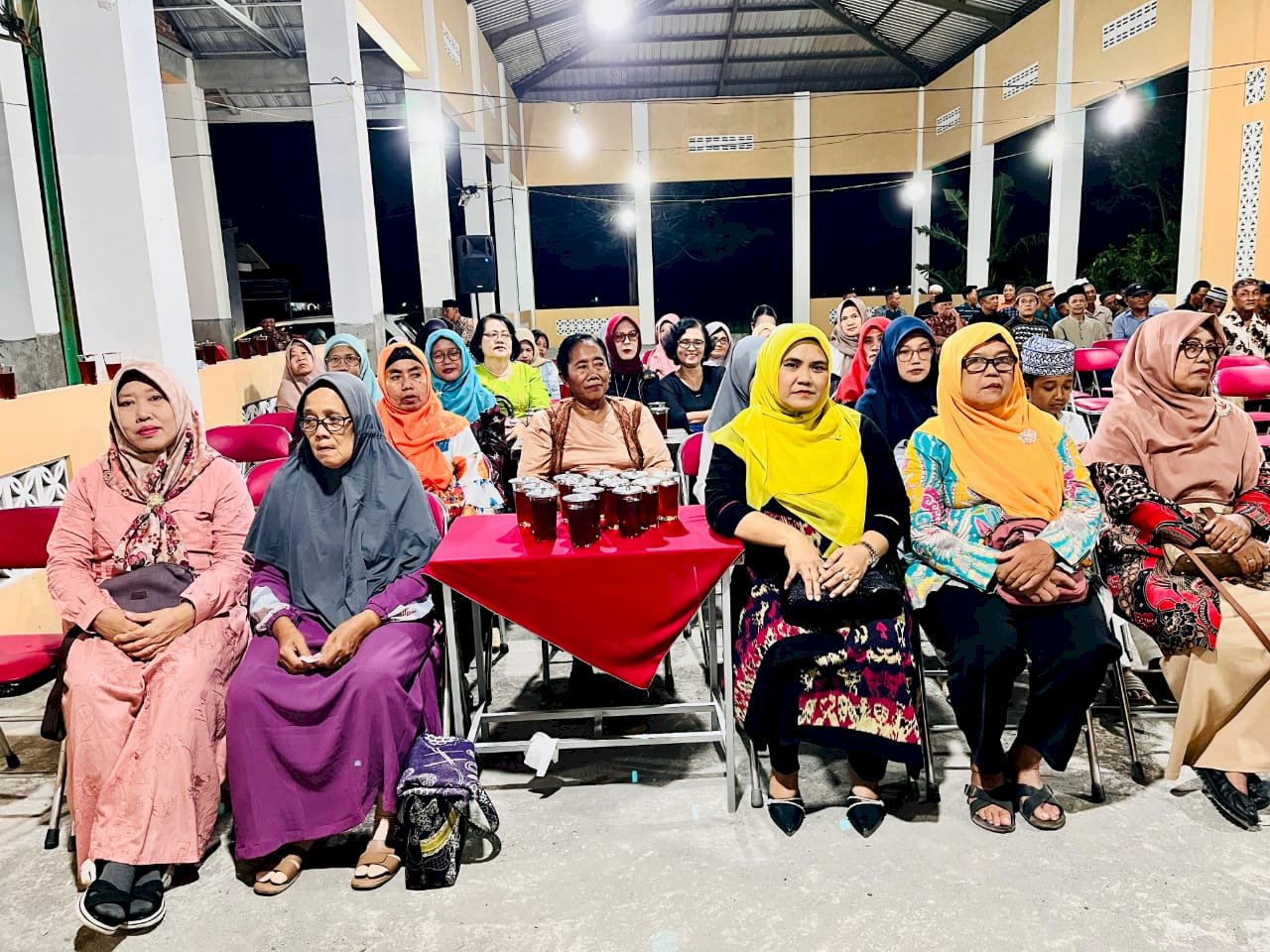 Camat Wonosari Hadiri Halal Bihalal di Desa Sukorejo