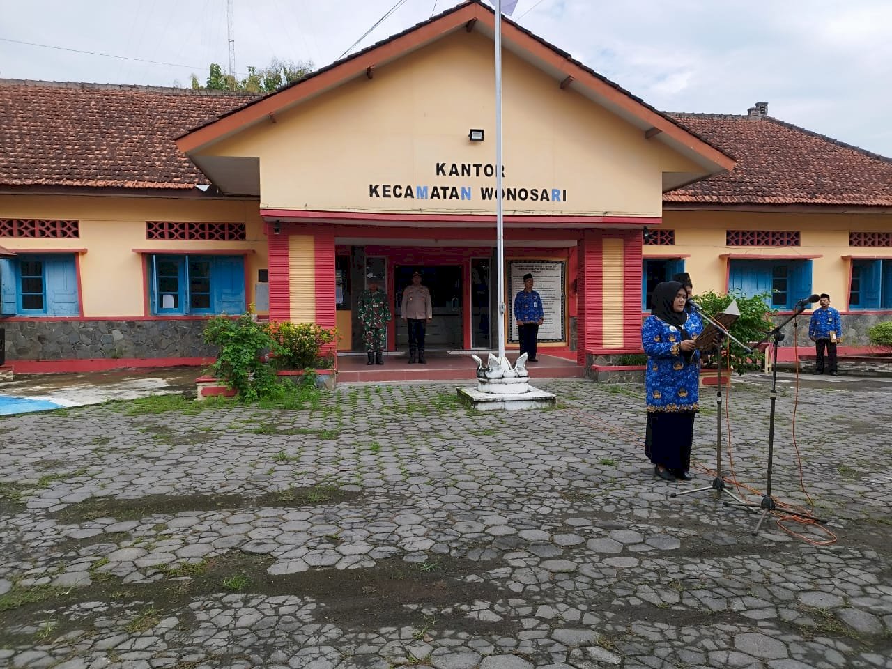 Upacara Hari Kebangkitan Nasional di Kecamatan Wonosari, “Bangkit  untuk Indonesia Emas”