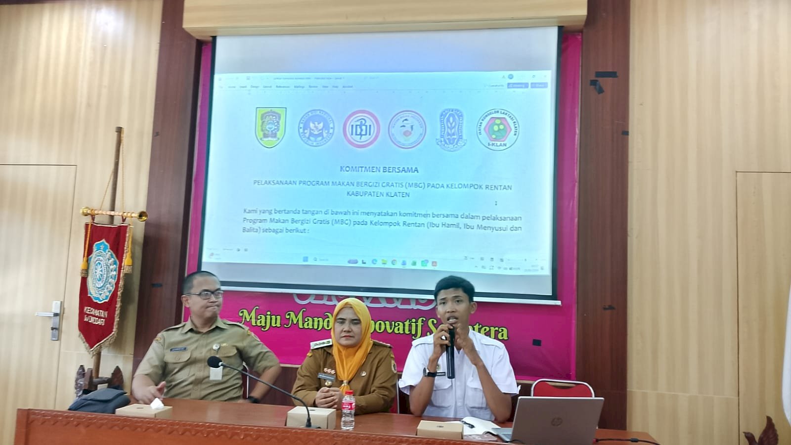 Koordinasi Pendistribusian MBG untuk sasaran 3B (ibu hamil, ibu menyusui dan juga balita)