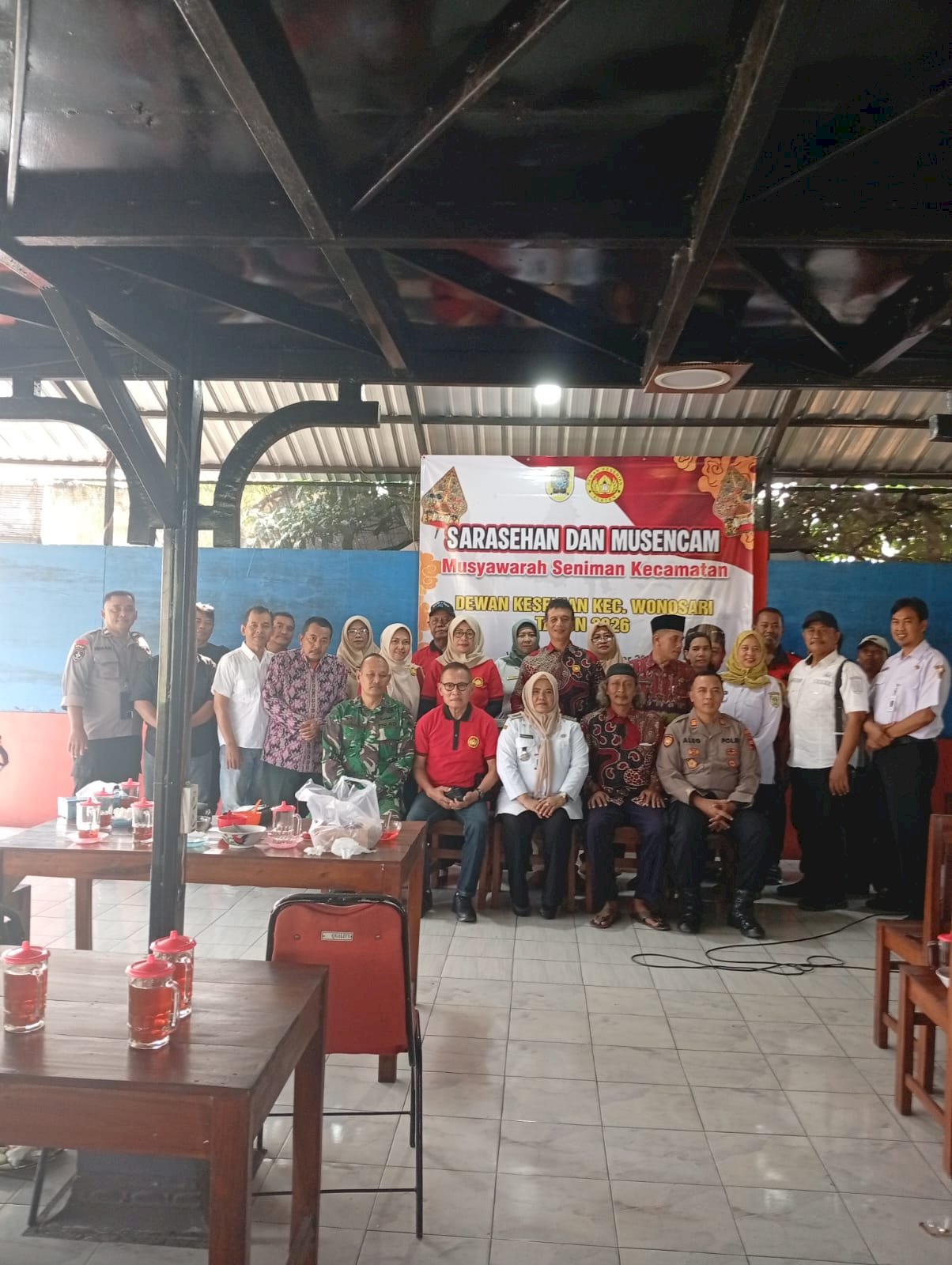 Sarasehan dan Musencam Dewan Kesenian Kecamatan Wonosari Tahun 2026