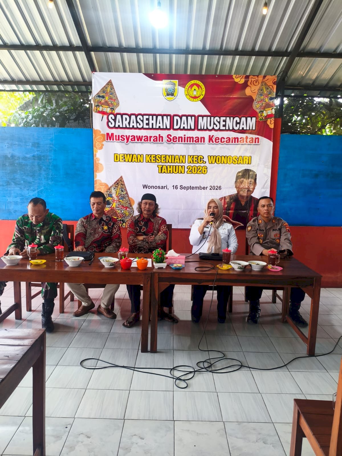 Sarasehan dan Musencam Dewan Kesenian Kecamatan Wonosari Tahun 2026