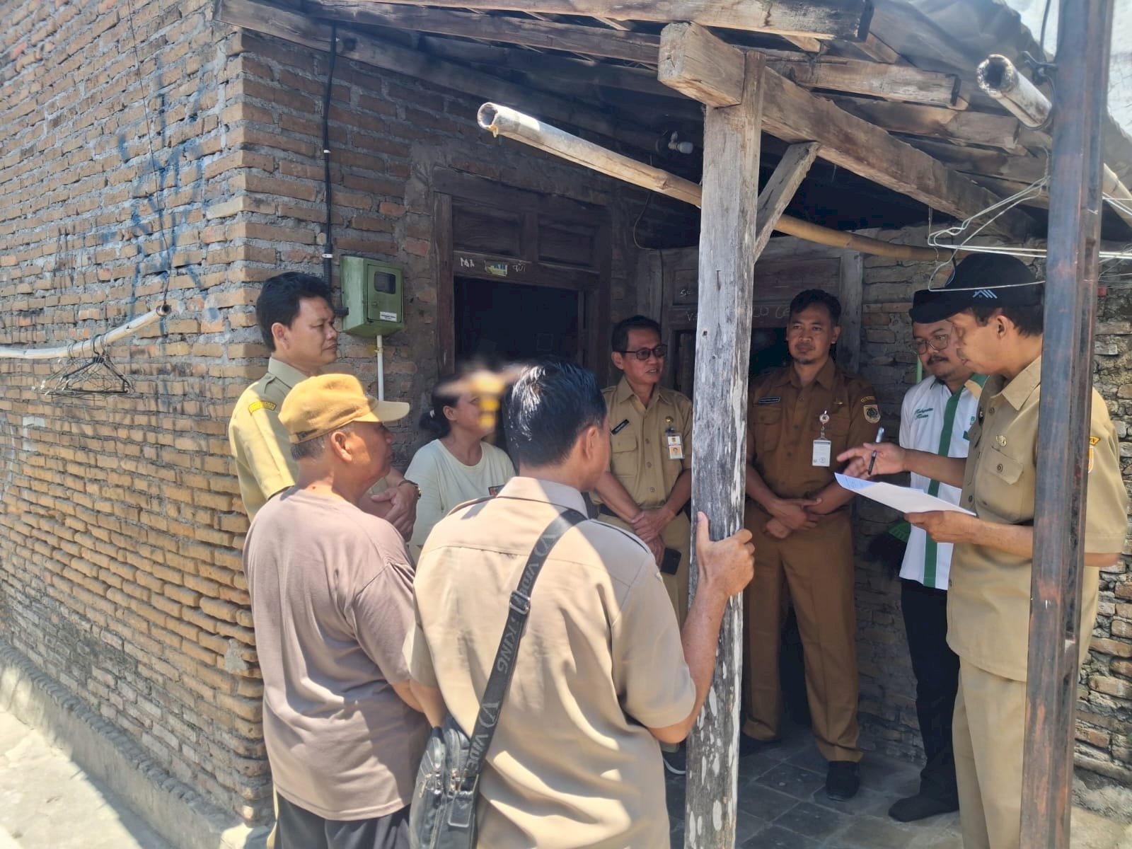 Tim Verifikasi RTLH Baznas dan Disperakim Kabupaten Klaten Laksanakan Verifikasi di Kecamatan Wonosari