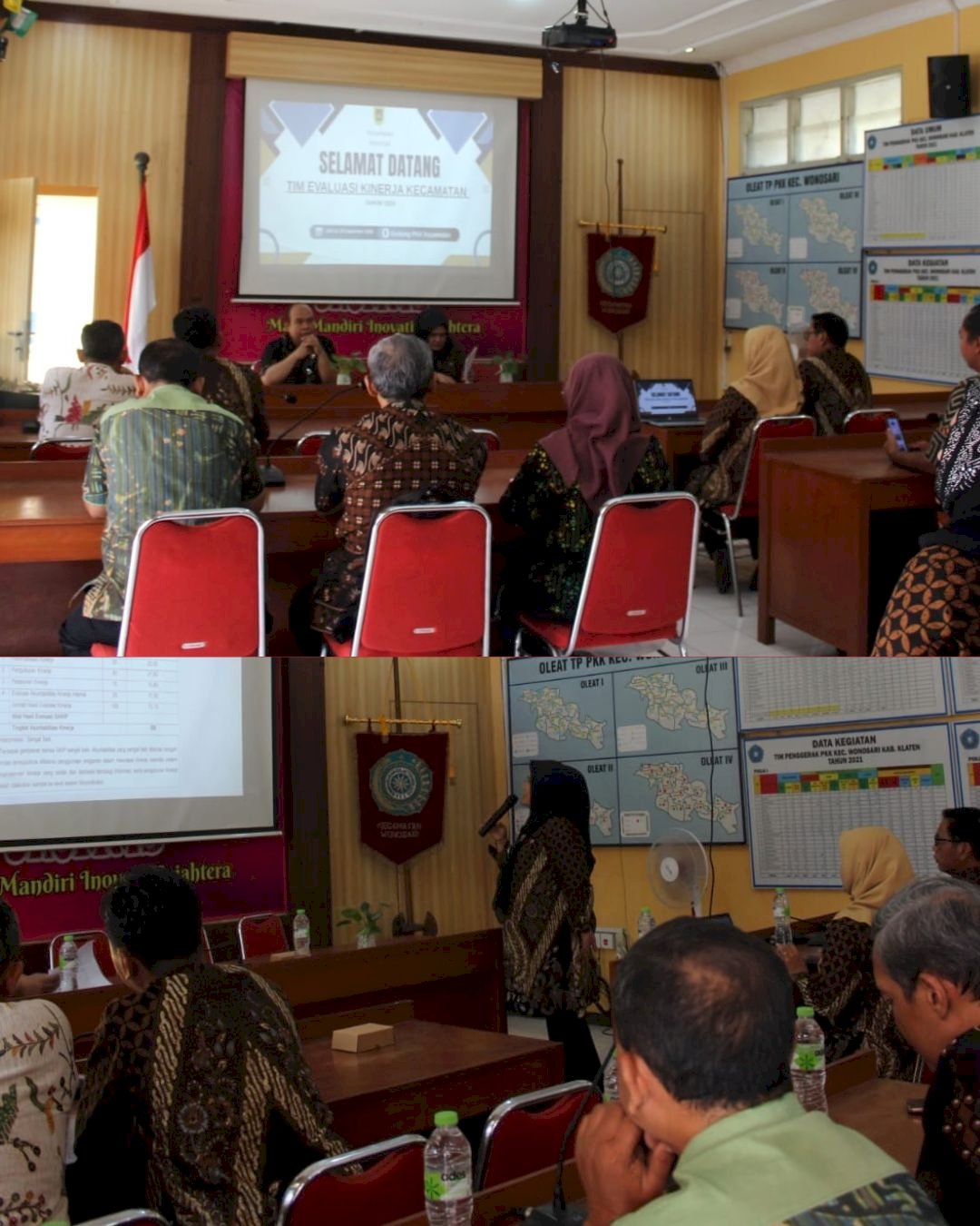 Evaluasi Kinerja Kecamatan Wonosari Tahun 2026 oleh TIM EKK Kabupaten
