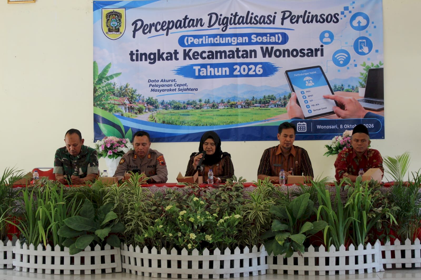 Percepatan Digitalisasi Perlindungan Sosial Tingkat Kecamatan Wonosari